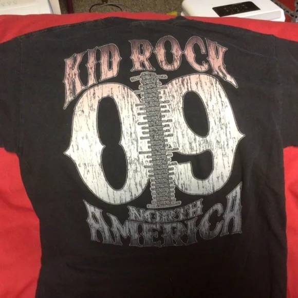 Retro KID ROCK  concert tshirt - Picture 2 of 2